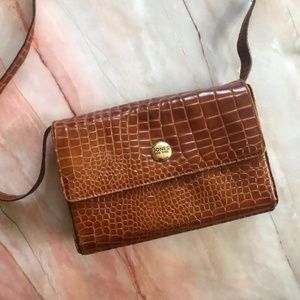 Vintage Jones New York Leather Purse A32